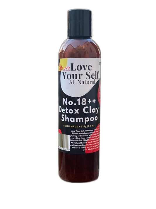 No.18++ Citrus Aloe Clarifying Shampoo w/Clay